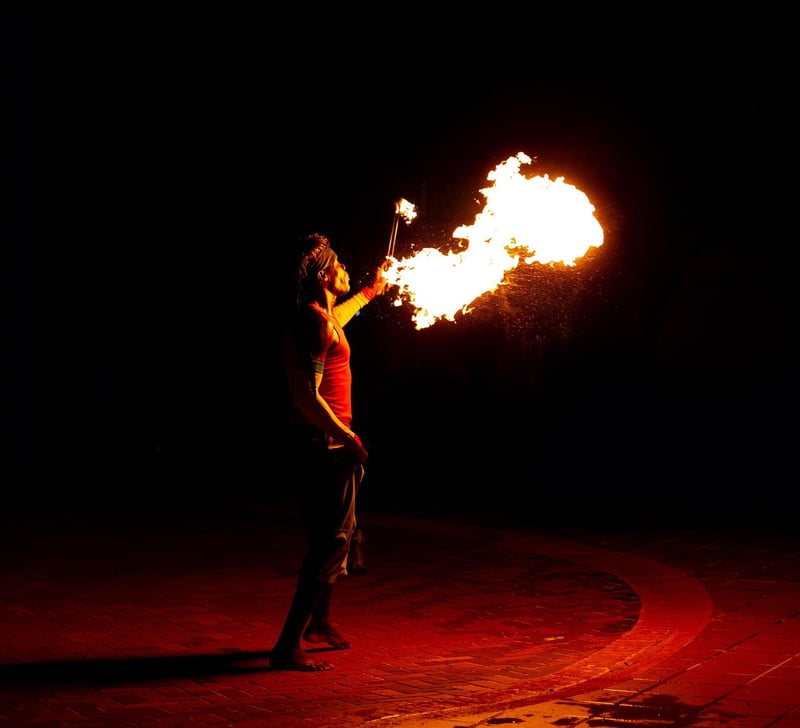 Fire-breathing Dragons Show